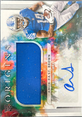 Amon St Brown Origins Rookie Card Auto Patch